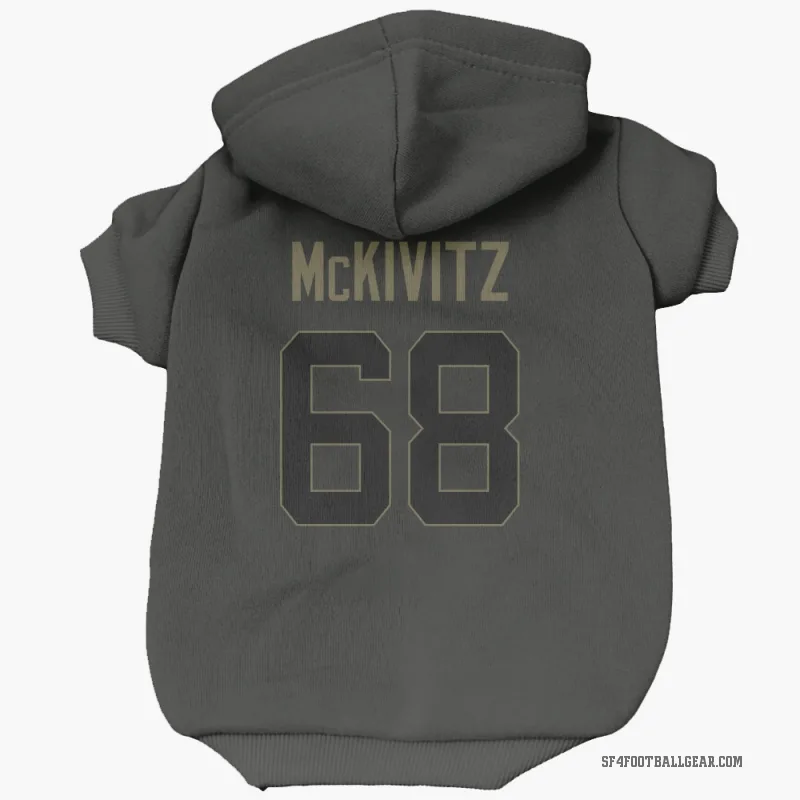 Colton McKivitz  Black San Francisco 49ers  Service Cat & Dog Pet Hoodie