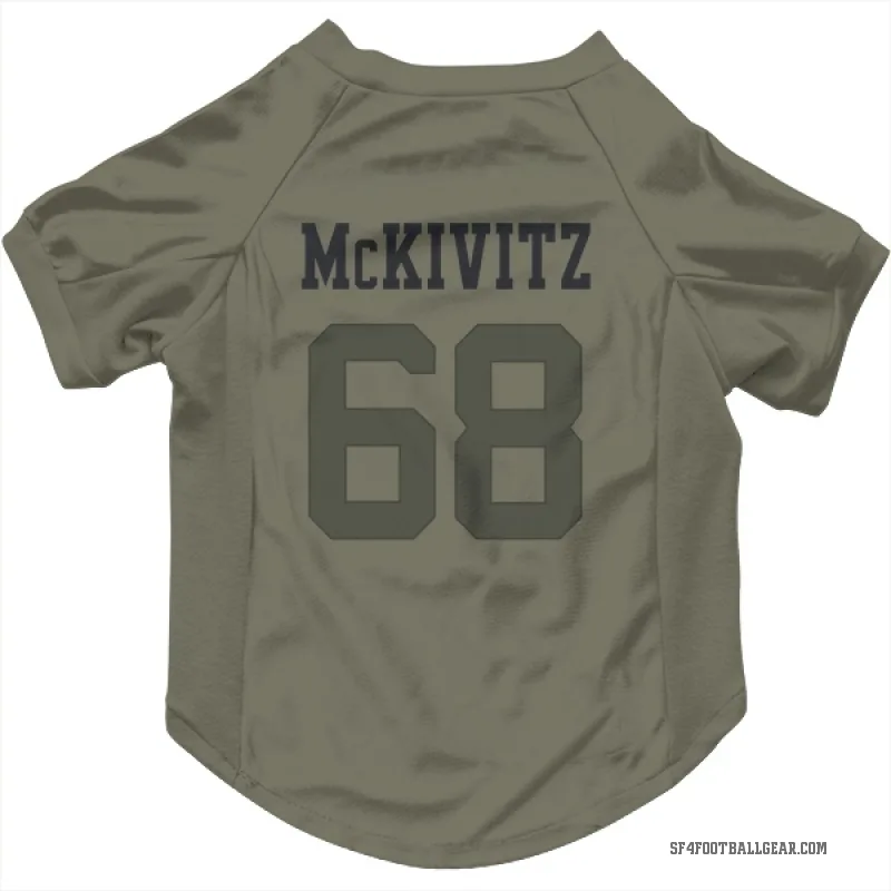 Colton McKivitz  Olive San Francisco 49ers  Cat & Dog Pet Jersey