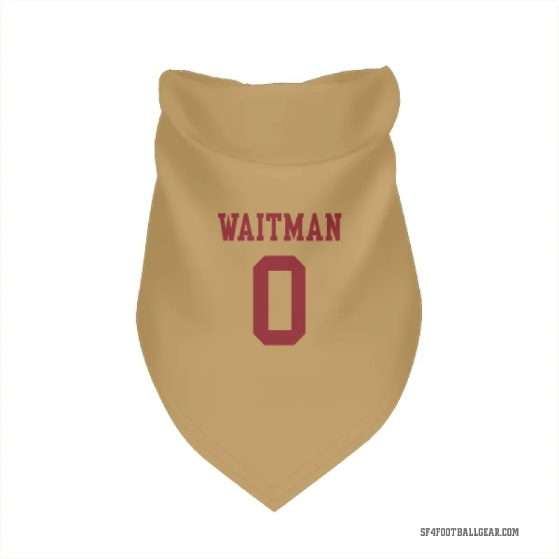 Corliss Waitman  Gold San Francisco 49ers  Cat & Dog Pet Bandana