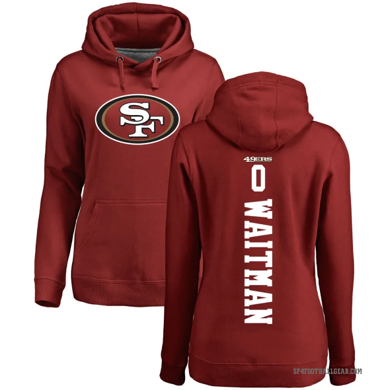 Corliss Waitman Women's Red San Francisco 49ers Pro Line Backer Pullover Hoodie