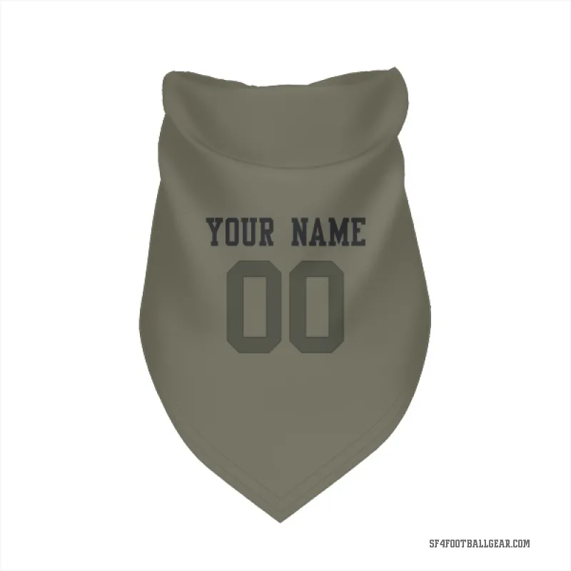 Custom  Olive San Francisco 49ers   Cat & Dog Pet Bandana