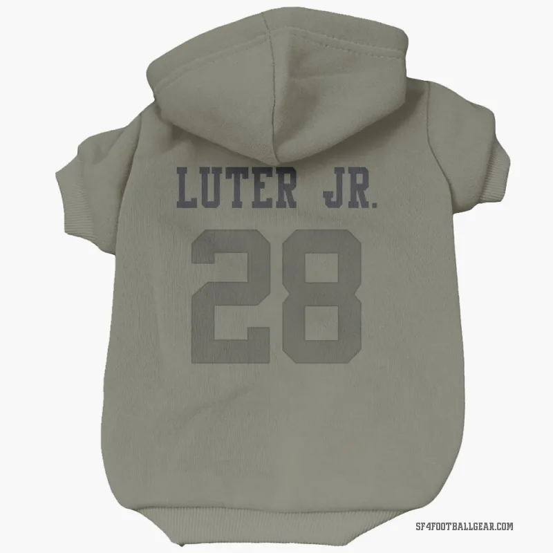 Darrell Luter Jr.  Olive San Francisco 49ers  Cat & Dog Pet Hoodie