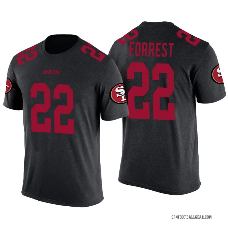 Darrick Forrest Men's Black San Francisco 49ers Color Rush T-Shirt