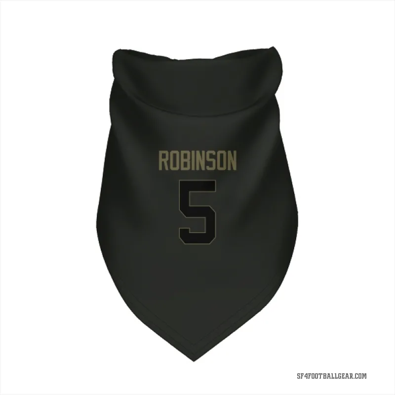 Demarcus Robinson  Black San Francisco 49ers  Service Cat & Dog Pet Bandana