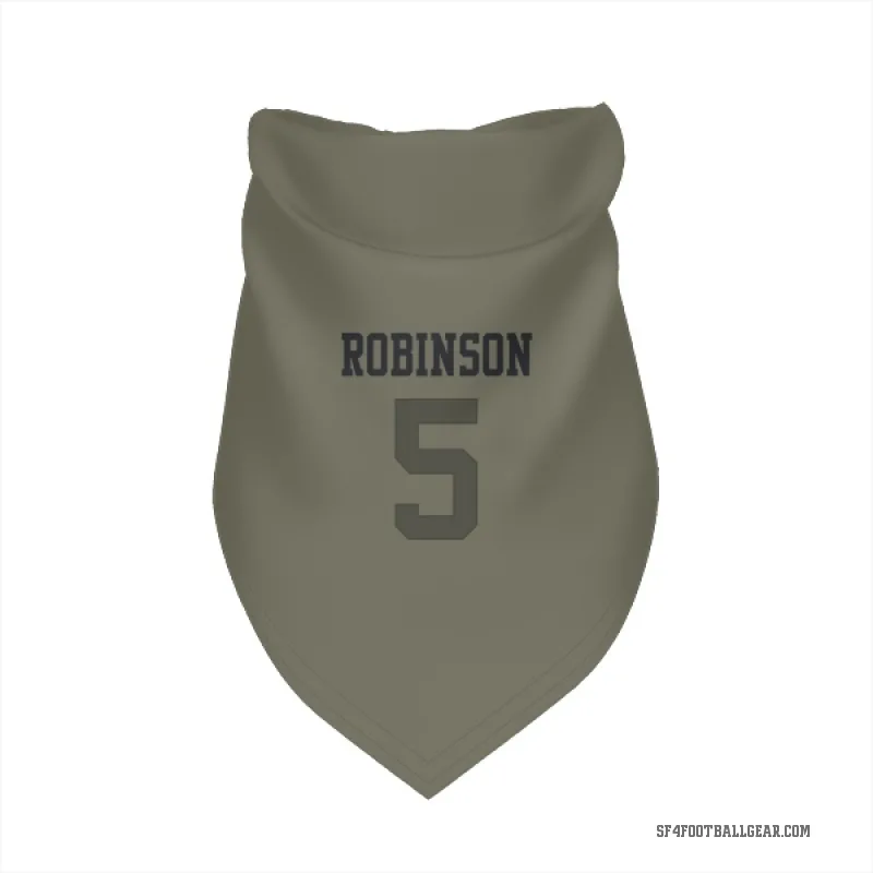 Demarcus Robinson  Olive San Francisco 49ers  Cat & Dog Pet Bandana