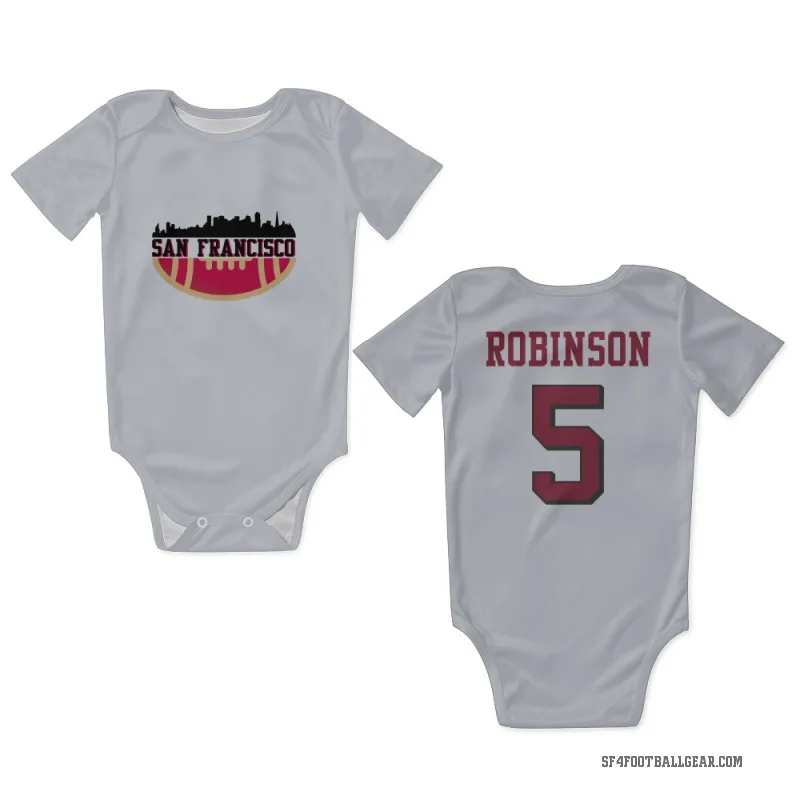 Demarcus Robinson  White San Francisco 49ers  Rush Newborn & Infant Bodysuit