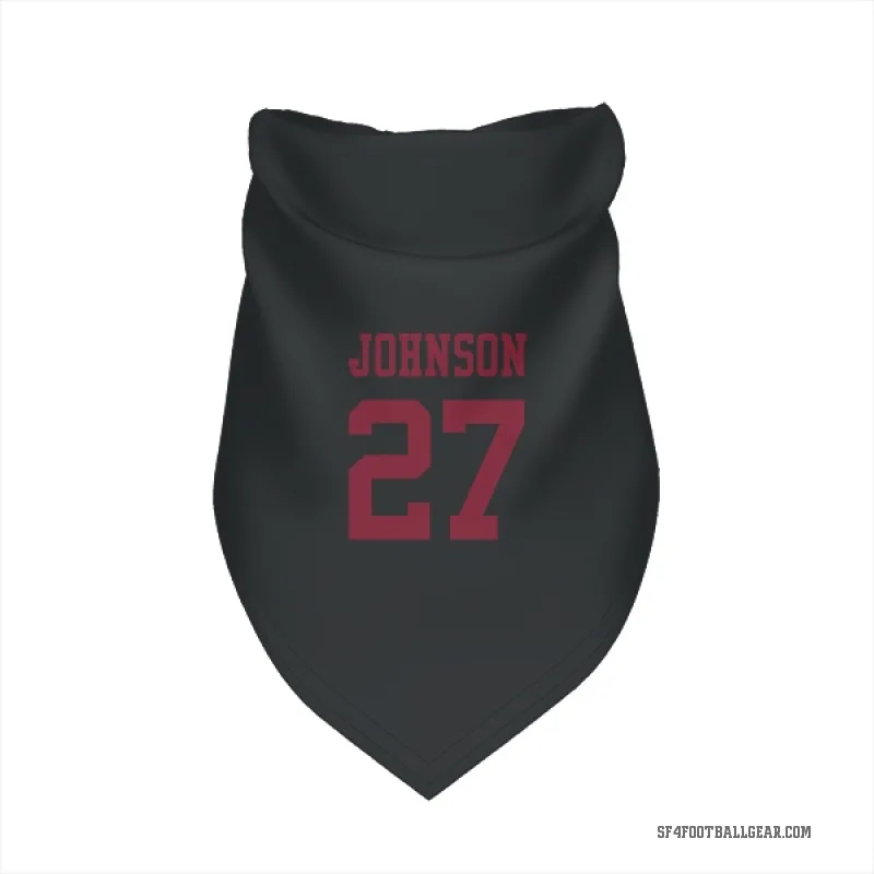 Dontae Johnson  Black San Francisco 49ers  Cat & Dog Pet Bandana