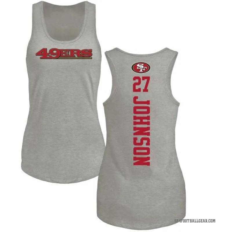 Dontae Johnson Women's Ash San Francisco 49ers Backer Tank Top -