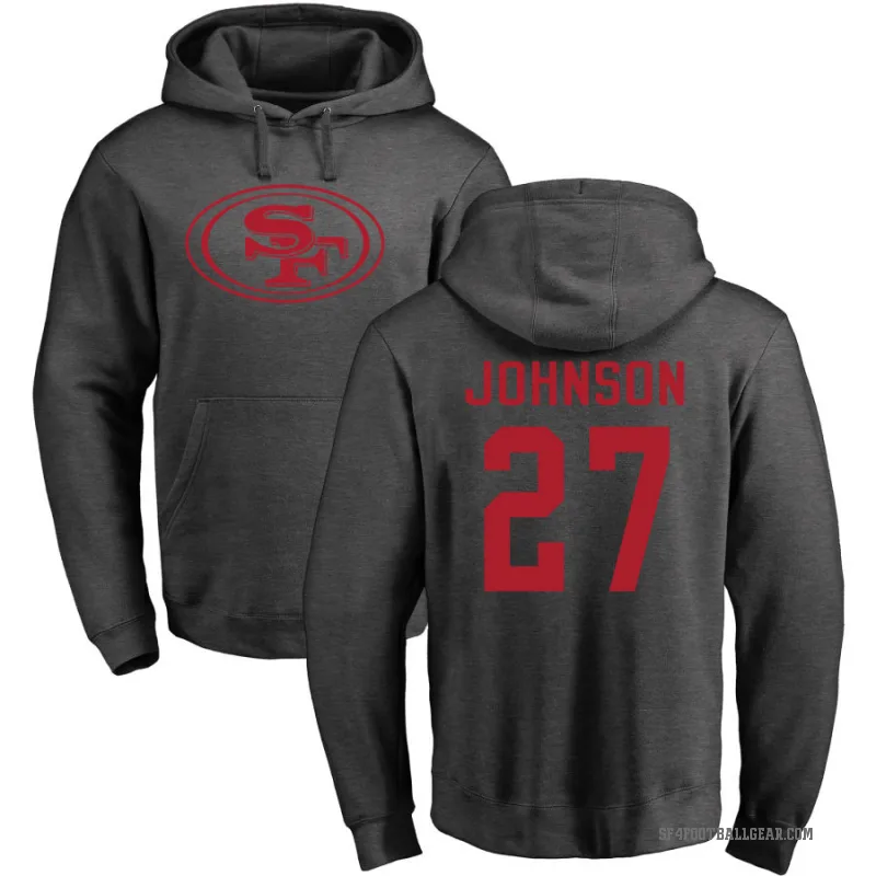 Dontae Johnson Youth San Francisco 49ers Pro Line by Branded Ash One Color Pullover Hoodie