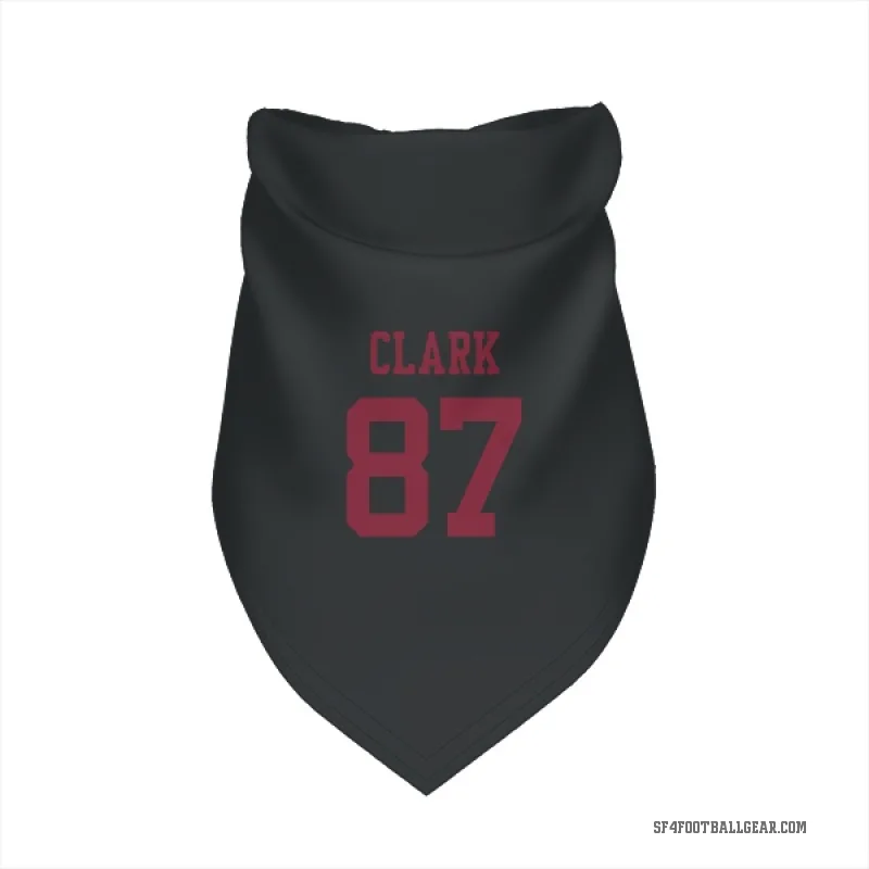 Dwight Clark  Black San Francisco 49ers  Cat & Dog Pet Bandana