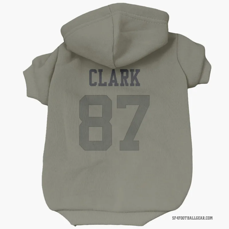 Dwight Clark  Olive San Francisco 49ers  Cat & Dog Pet Hoodie