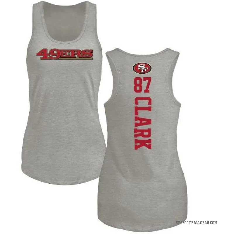 Dwight Clark Women's Ash San Francisco 49ers Backer Tank Top -