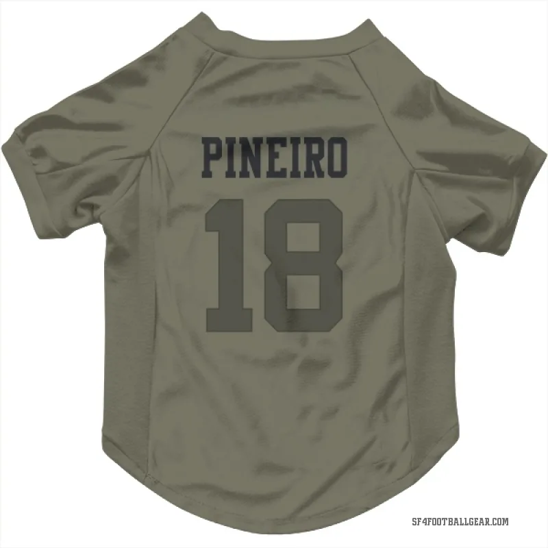 Eddy Pineiro  Olive San Francisco 49ers  Cat & Dog Pet Jersey