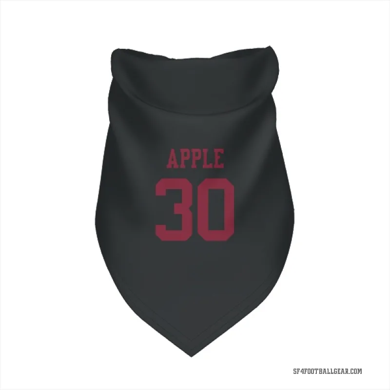 Eli Apple  Black San Francisco 49ers  Cat & Dog Pet Bandana