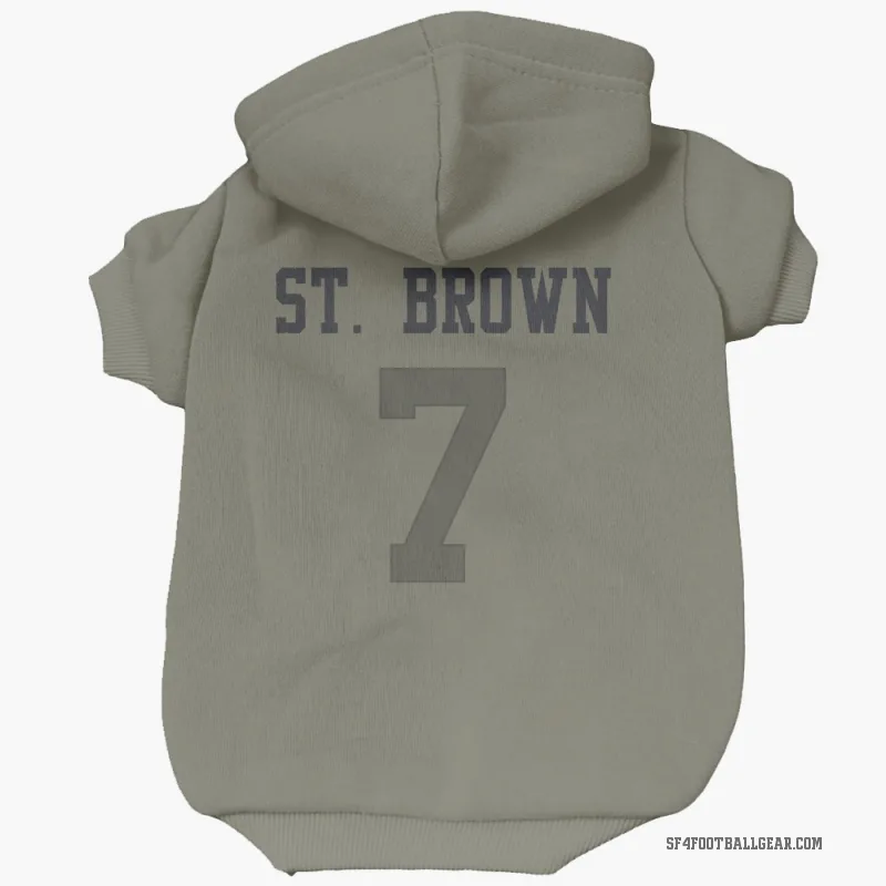 Equanimeous St. Brown  Olive San Francisco 49ers  Cat & Dog Pet Hoodie
