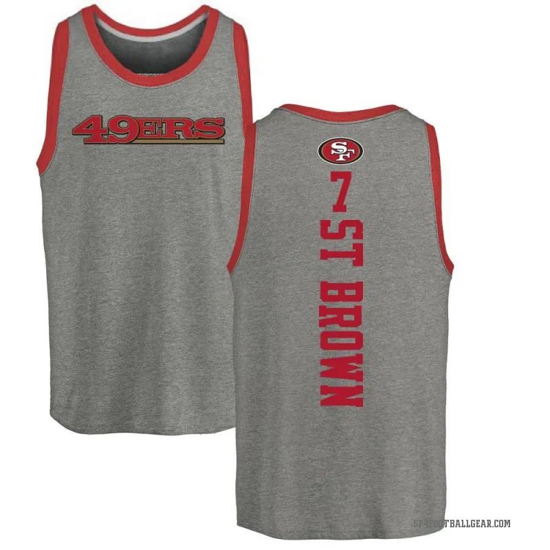 Equanimeous St. Brown Youth Brown San Francisco 49ers Backer Tank Top - Ash