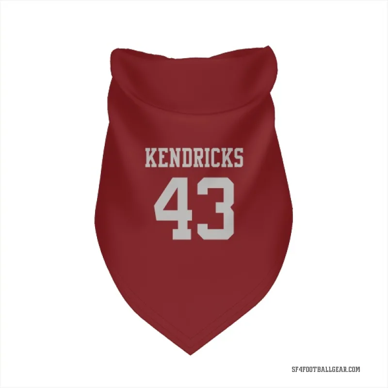 Eric Kendricks  Scarlet San Francisco 49ers  Cat & Dog Pet Bandana