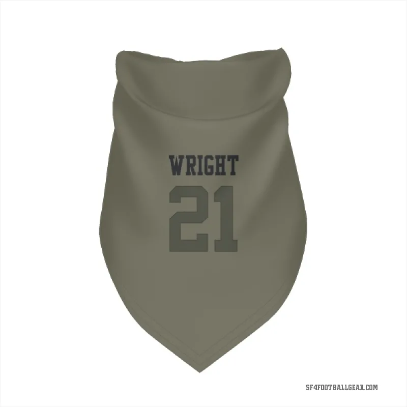 Eric Wright  Olive San Francisco 49ers  Cat & Dog Pet Bandana