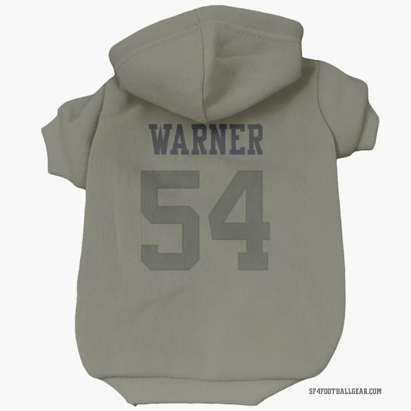 Fred Warner  Olive San Francisco 49ers  Cat & Dog Pet Hoodie