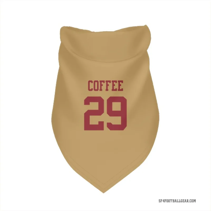 Glen Coffee  Gold San Francisco 49ers  Cat & Dog Pet Bandana
