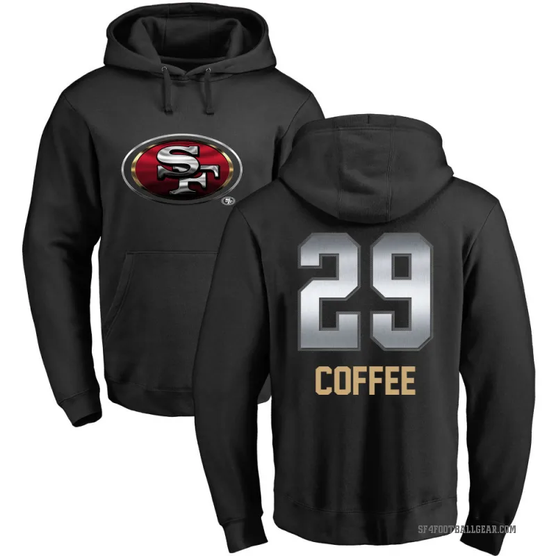 Glen Coffee Youth Coffee San Francisco 49ers Black Midnight Mascot Pullover Hoodie