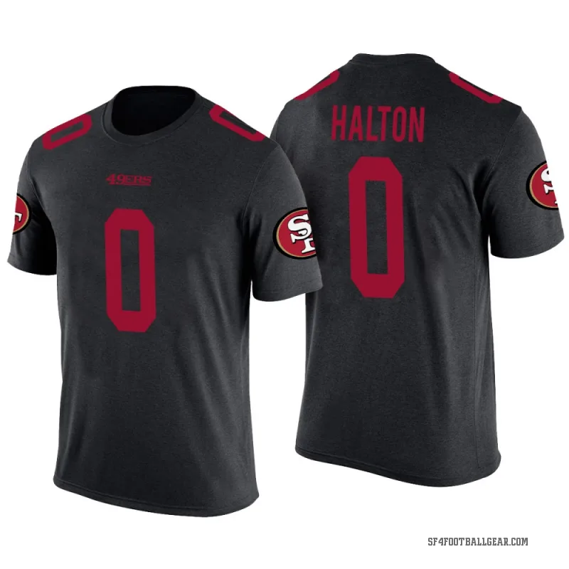 Gracen Halton Youth Black San Francisco 49ers Color Rush T-Shirt