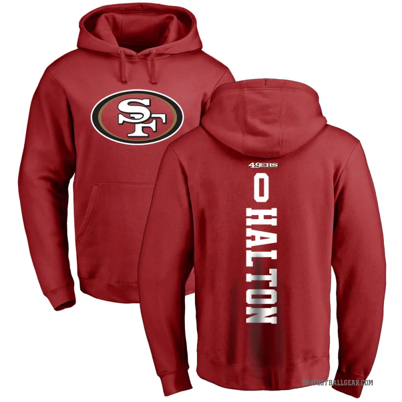 Gracen Halton Youth Red San Francisco 49ers Pro Line Backer Pullover Hoodie