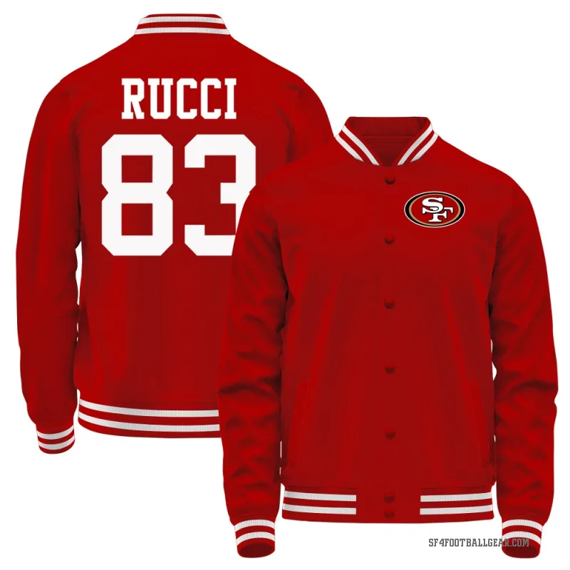 Hayden Rucci Youth Red San Francisco 49ers Full-Snap Jacket