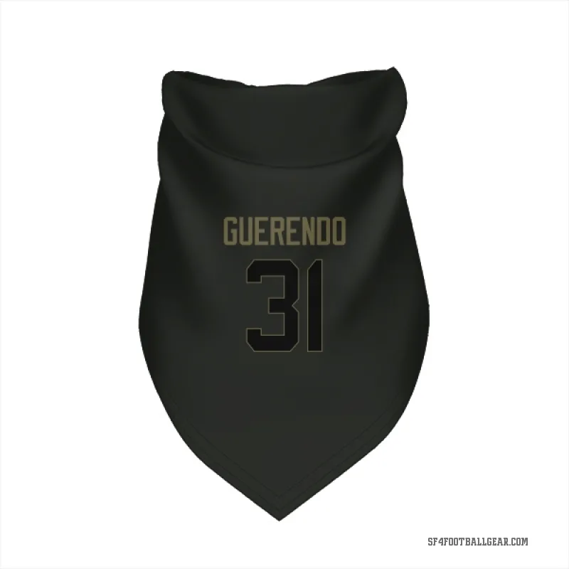 Isaac Guerendo  Black San Francisco 49ers  Service Cat & Dog Pet Bandana