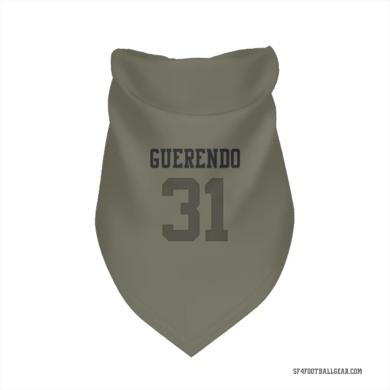 Isaac Guerendo  Olive San Francisco 49ers  Cat & Dog Pet Bandana