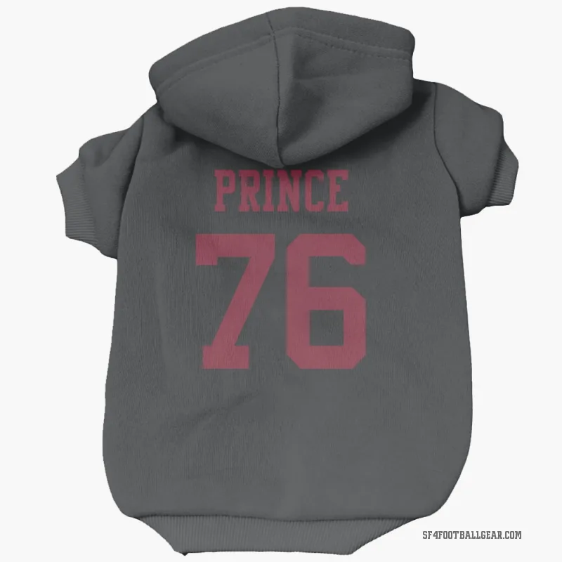 Isaiah Prince  Black San Francisco 49ers  Cat & Dog Pet Hoodie