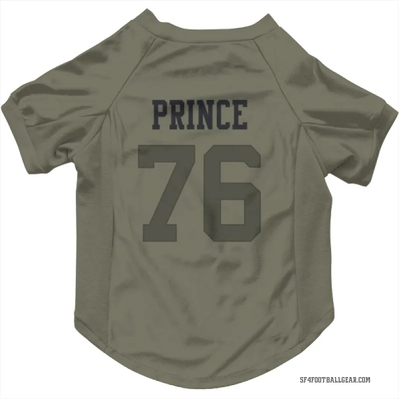 Isaiah Prince  Olive San Francisco 49ers  Cat & Dog Pet Jersey