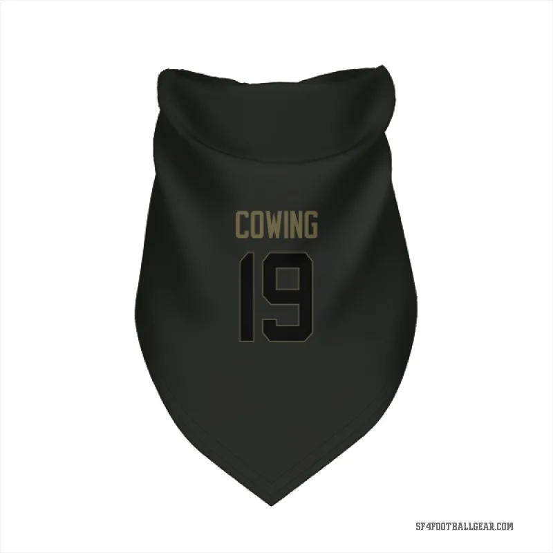 Jacob Cowing  Black San Francisco 49ers  Service Cat & Dog Pet Bandana