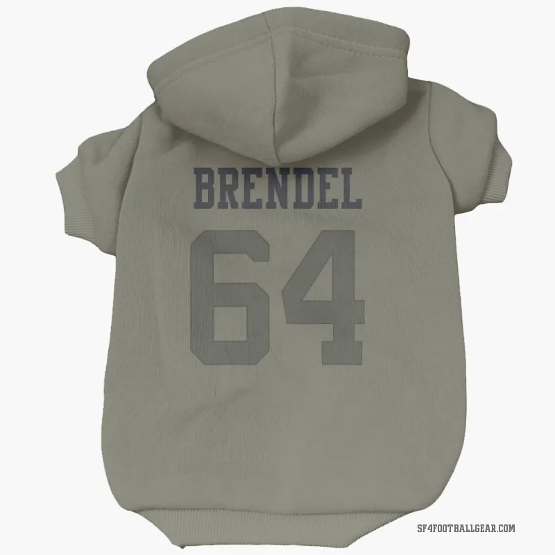 Jake Brendel  Olive San Francisco 49ers  Cat & Dog Pet Hoodie