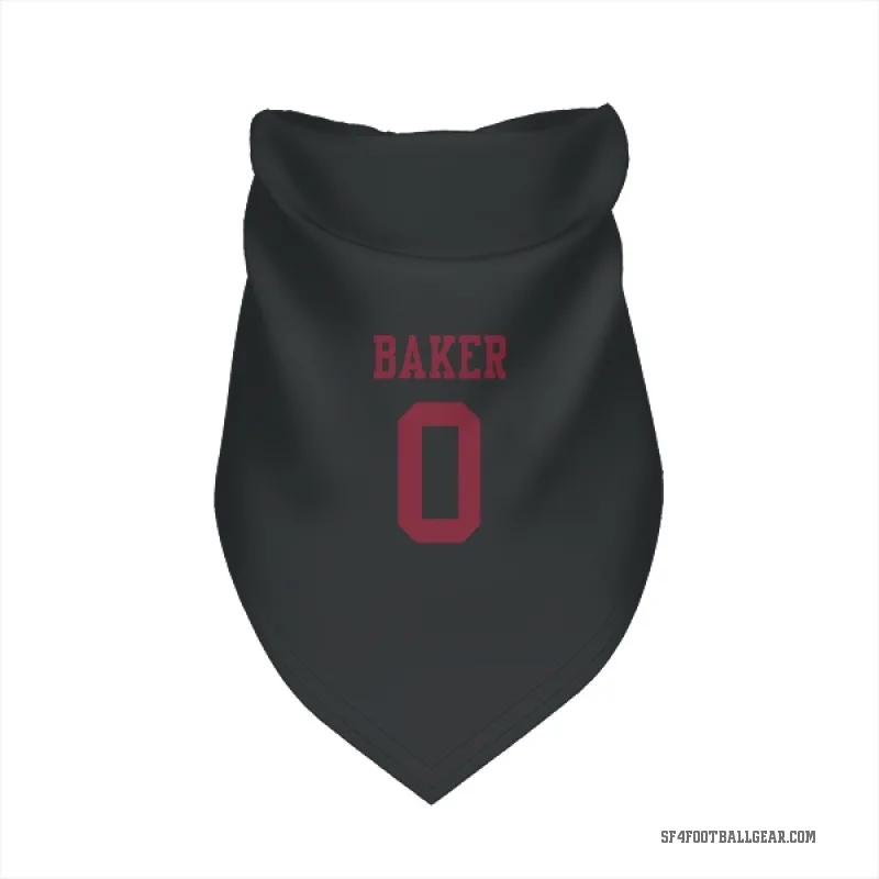 Javon Baker  Black San Francisco 49ers  Cat & Dog Pet Bandana