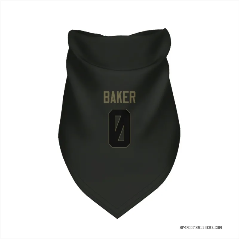 Javon Baker  Black San Francisco 49ers  Service Cat & Dog Pet Bandana