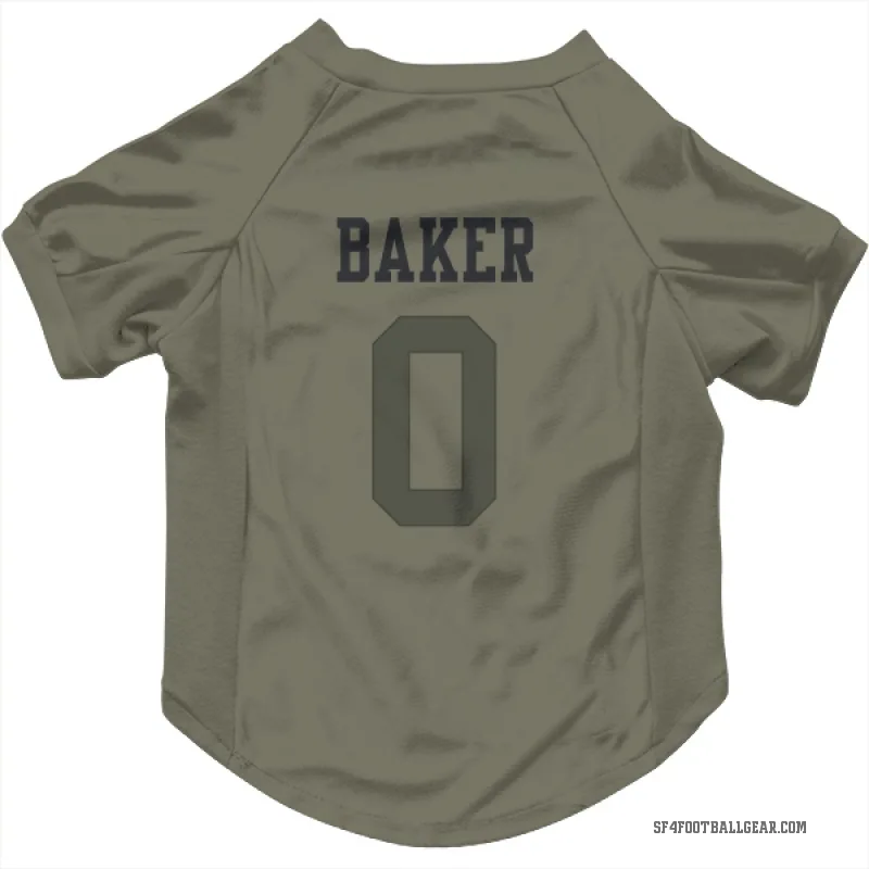 Javon Baker  Olive San Francisco 49ers  Cat & Dog Pet Jersey