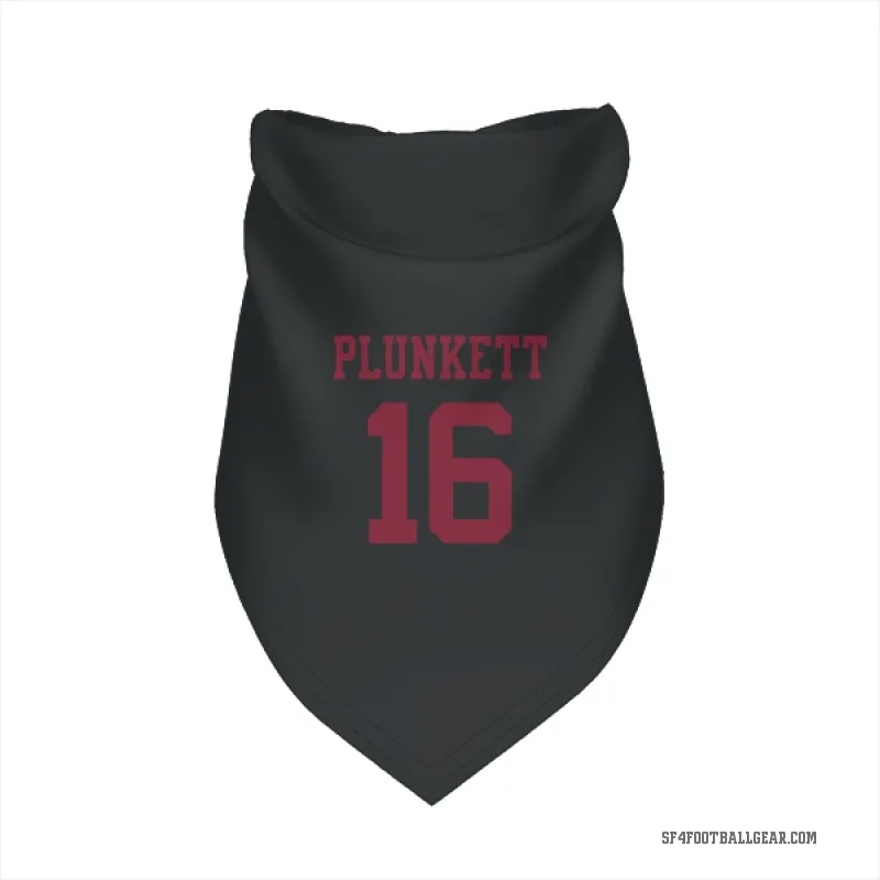 Jim Plunkett  Black San Francisco 49ers  Cat & Dog Pet Bandana