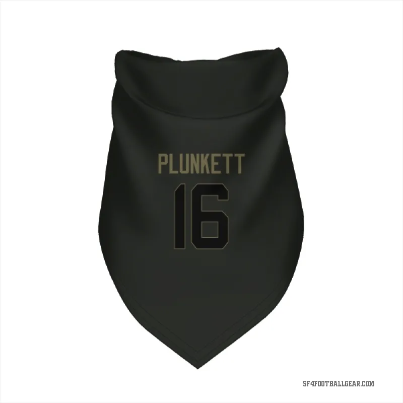 Jim Plunkett  Black San Francisco 49ers  Service Cat & Dog Pet Bandana