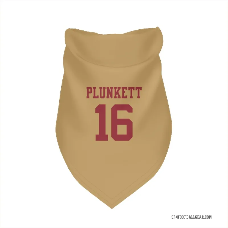 Jim Plunkett  Gold San Francisco 49ers  Cat & Dog Pet Bandana