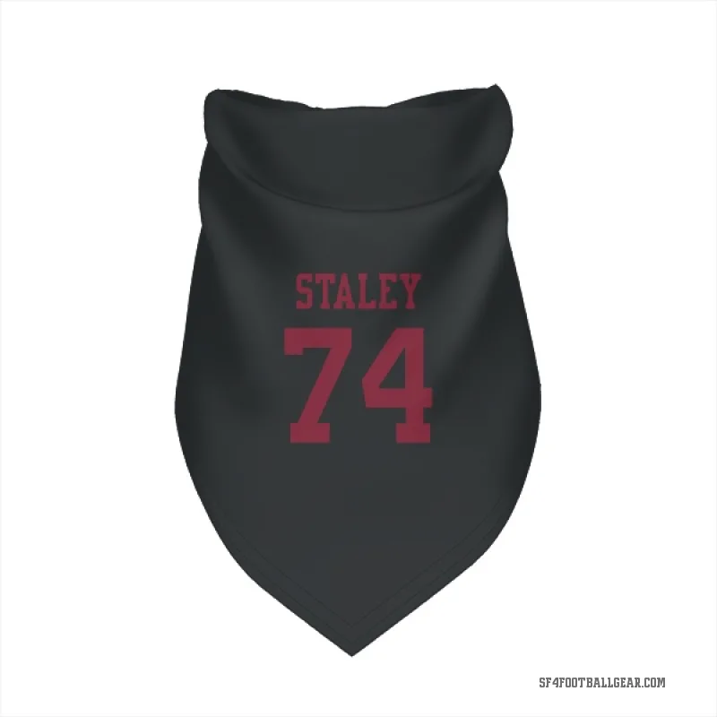 Joe Staley  Black San Francisco 49ers  Cat & Dog Pet Bandana