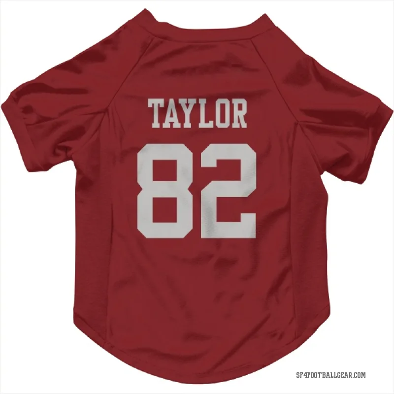 John Taylor  Scarlet San Francisco 49ers  Cat & Dog Pet Jersey