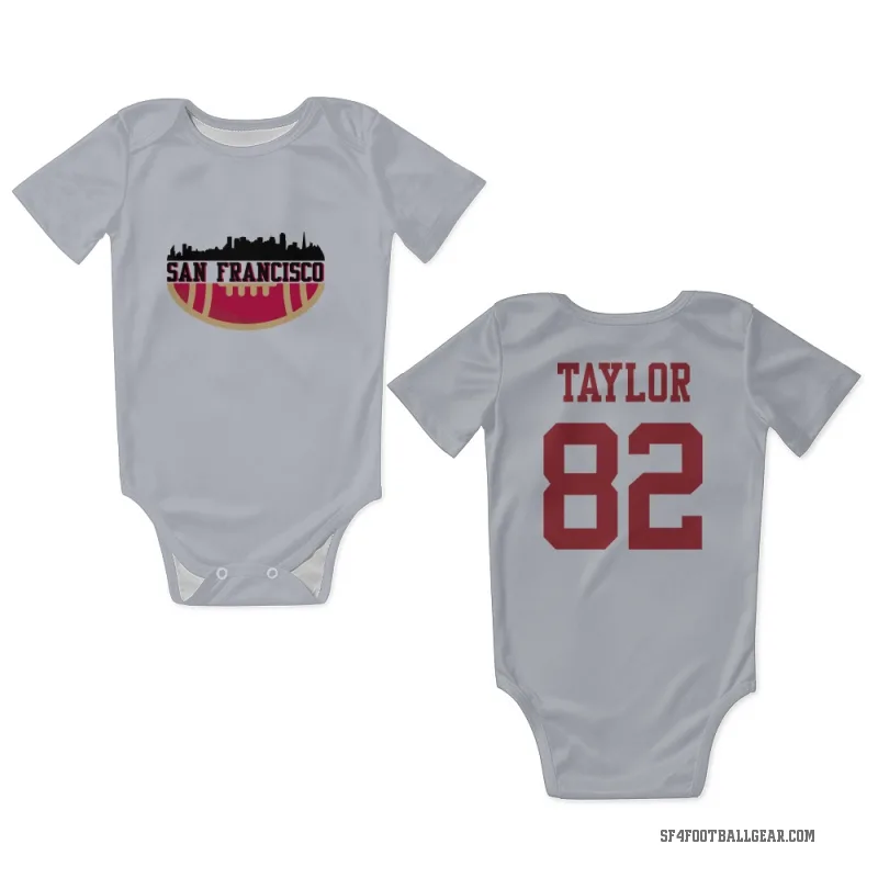 John Taylor  White San Francisco 49ers  Newborn & Infant Bodysuit