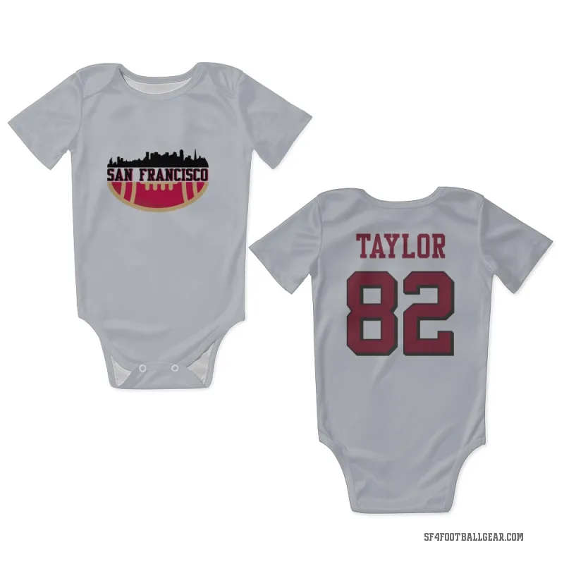 John Taylor  White San Francisco 49ers  Rush Newborn & Infant Bodysuit