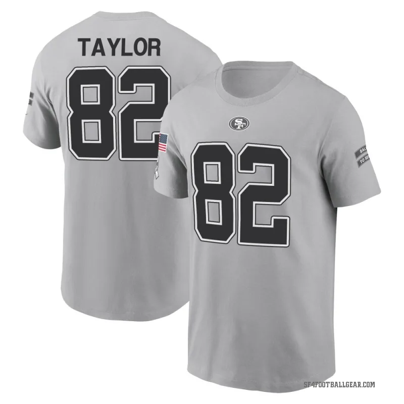 John Taylor Youth Gray San Francisco 49ers 2024 Salute to Service T-Shirt