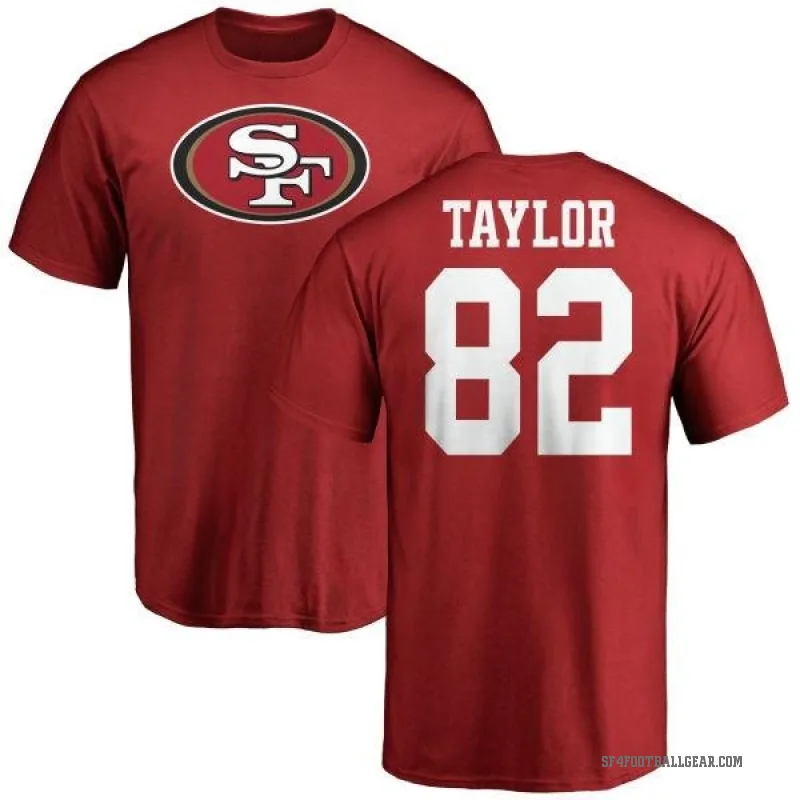 John Taylor Youth Red San Francisco 49ers Logo T-Shirt -