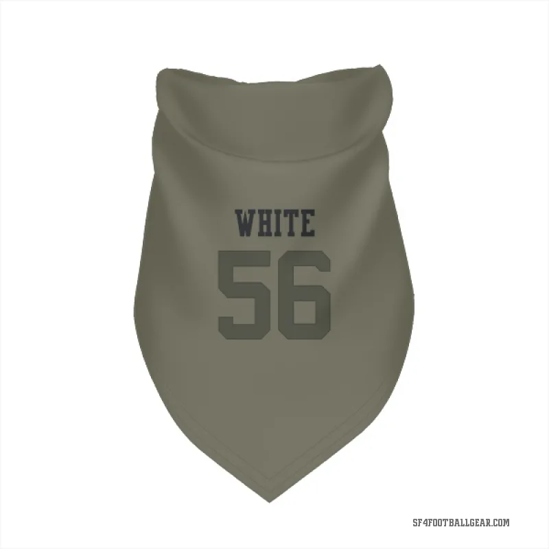 Keion White  Olive San Francisco 49ers  Cat & Dog Pet Bandana