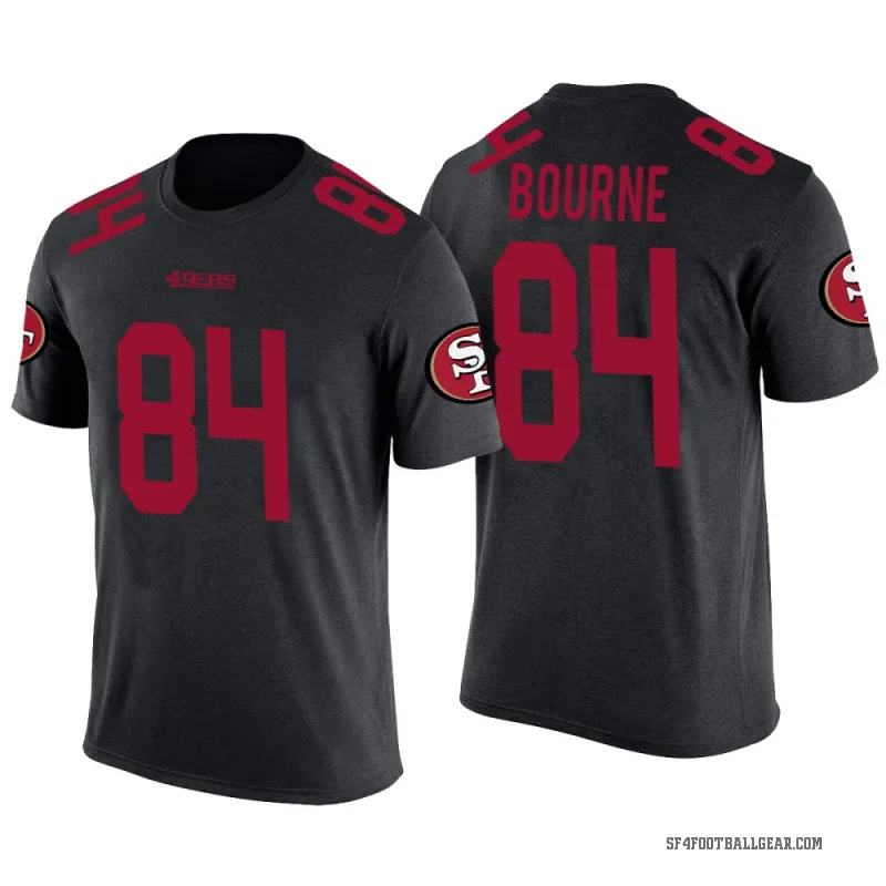 Kendrick Bourne Men's Black San Francisco 49ers Color Rush T-Shirt