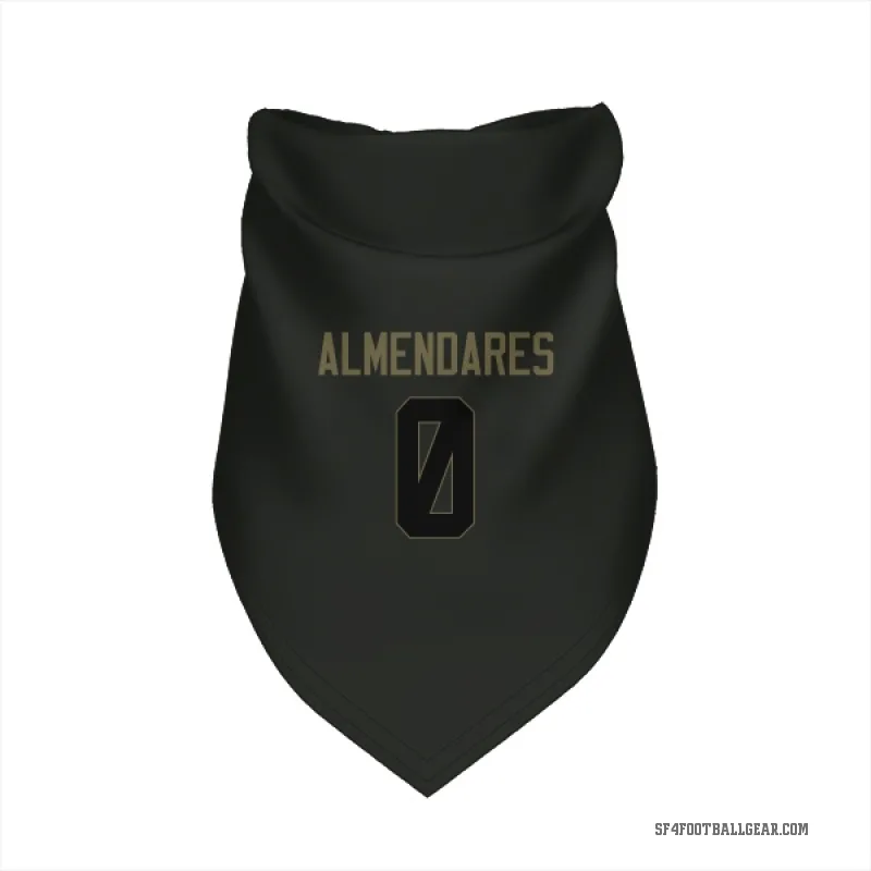 Kenneth Almendares  Black San Francisco 49ers  Service Cat & Dog Pet Bandana