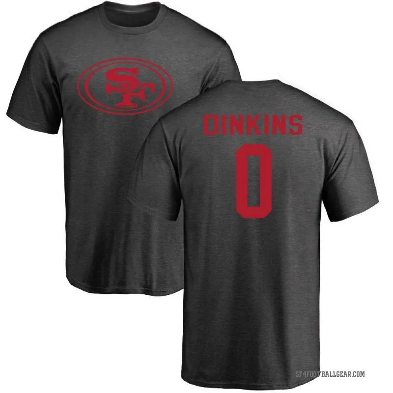 Khalil Dinkins Youth Ash San Francisco 49ers One Color T-Shirt -